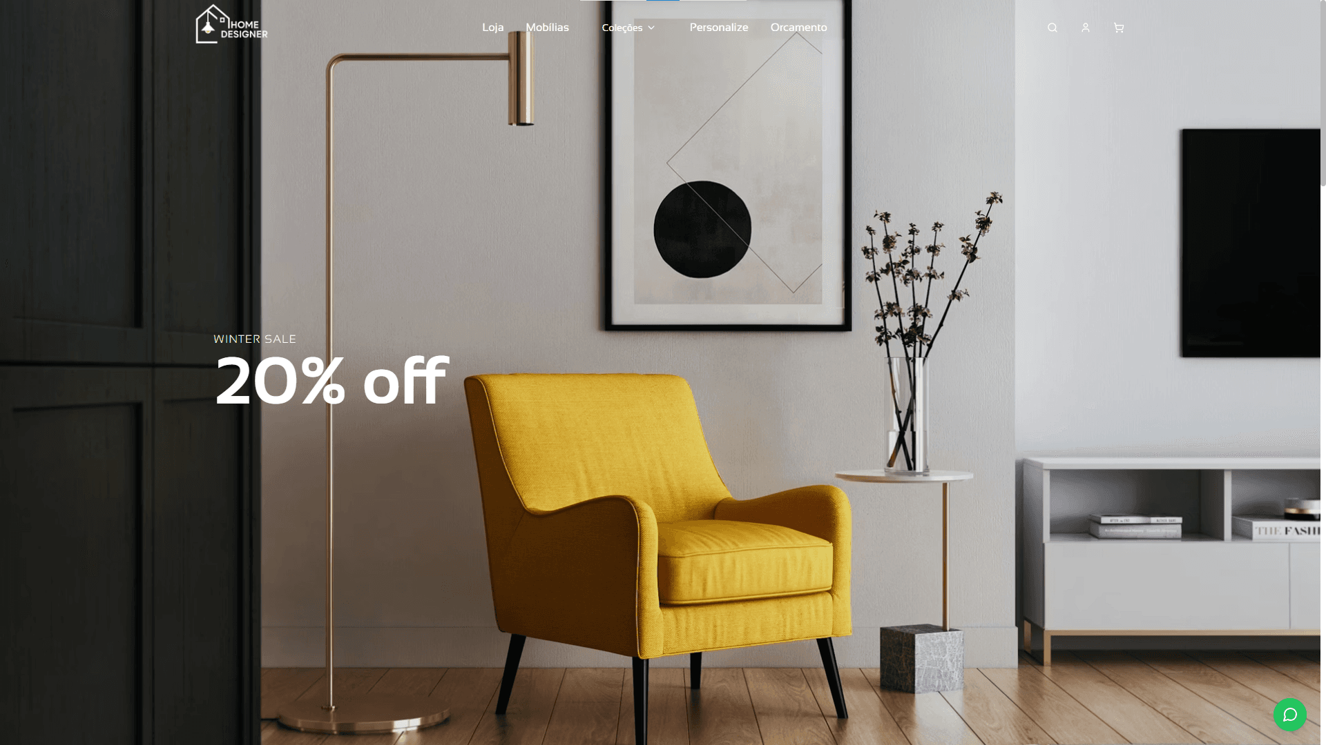 Loja Virtual de Decoração e Interiores