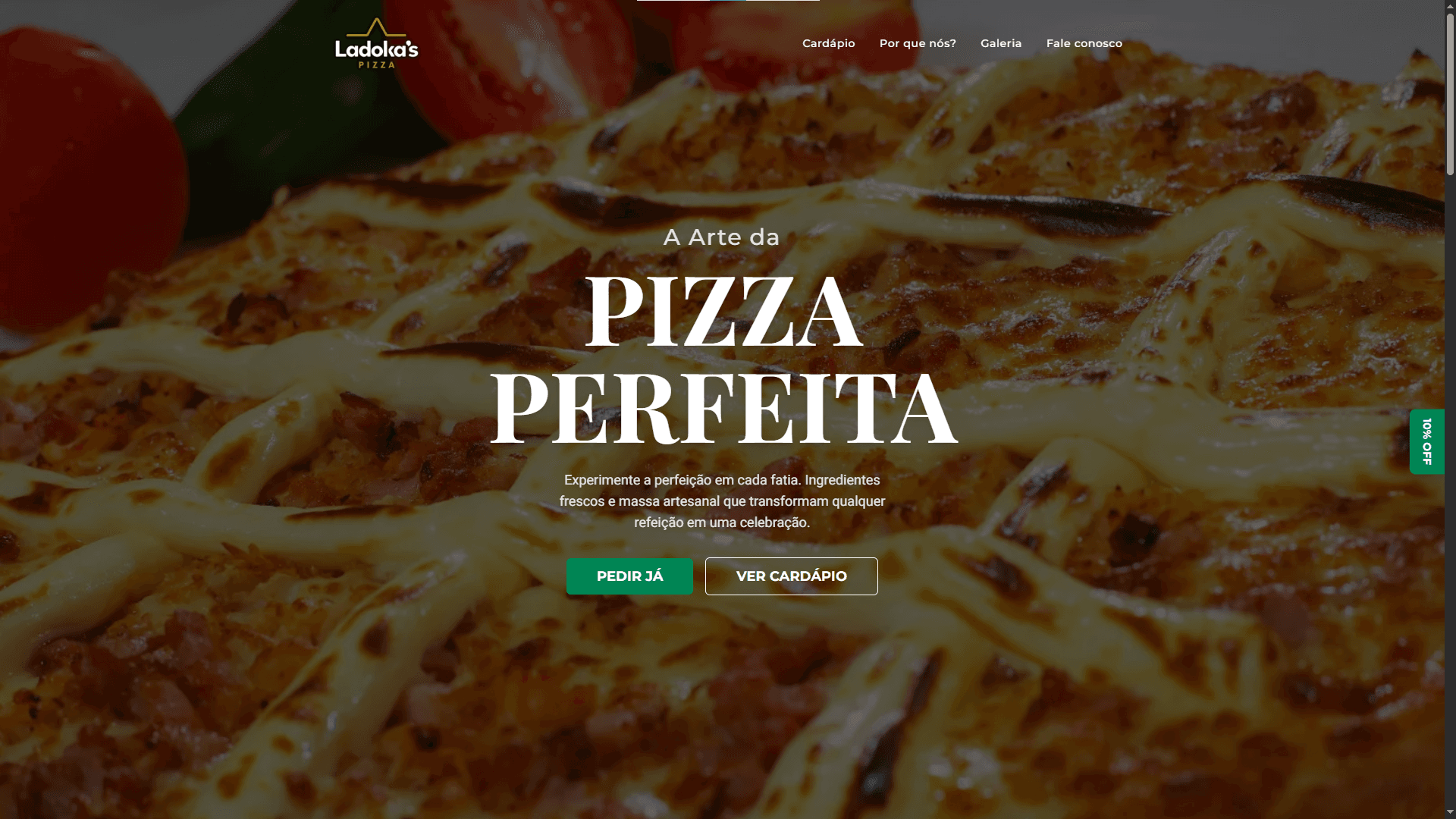 La Dokas - Site para Pizzaria